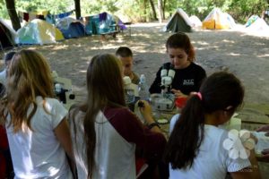 Foglalkozás a táborban (Photo: Szekula Veronika)